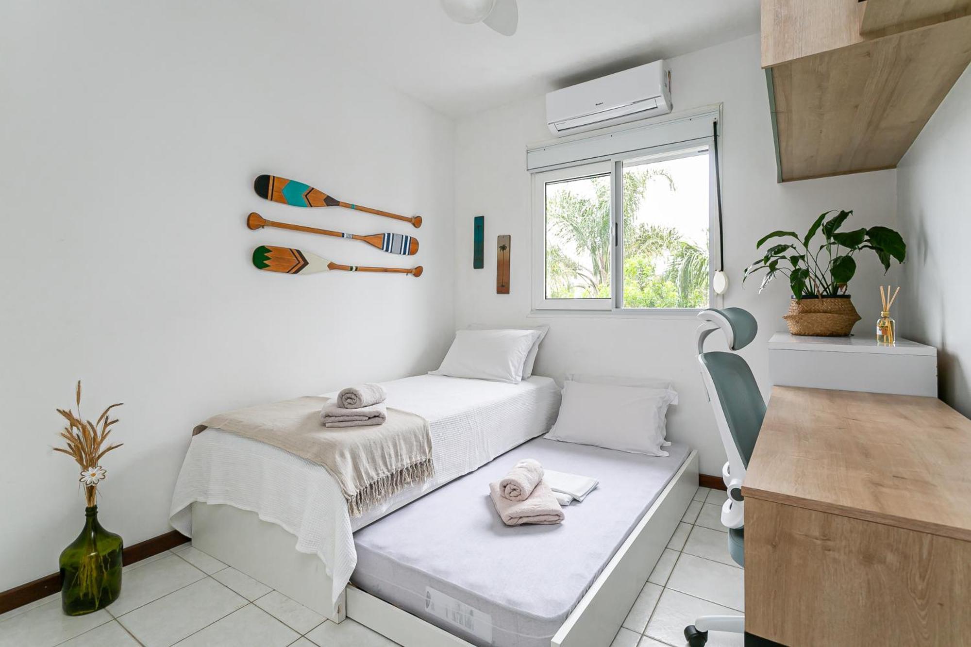 Apartamento Top No Novo Campeche, Completo, Luminoso, A 50 M Da Praia Florianopolis Bagian luar foto