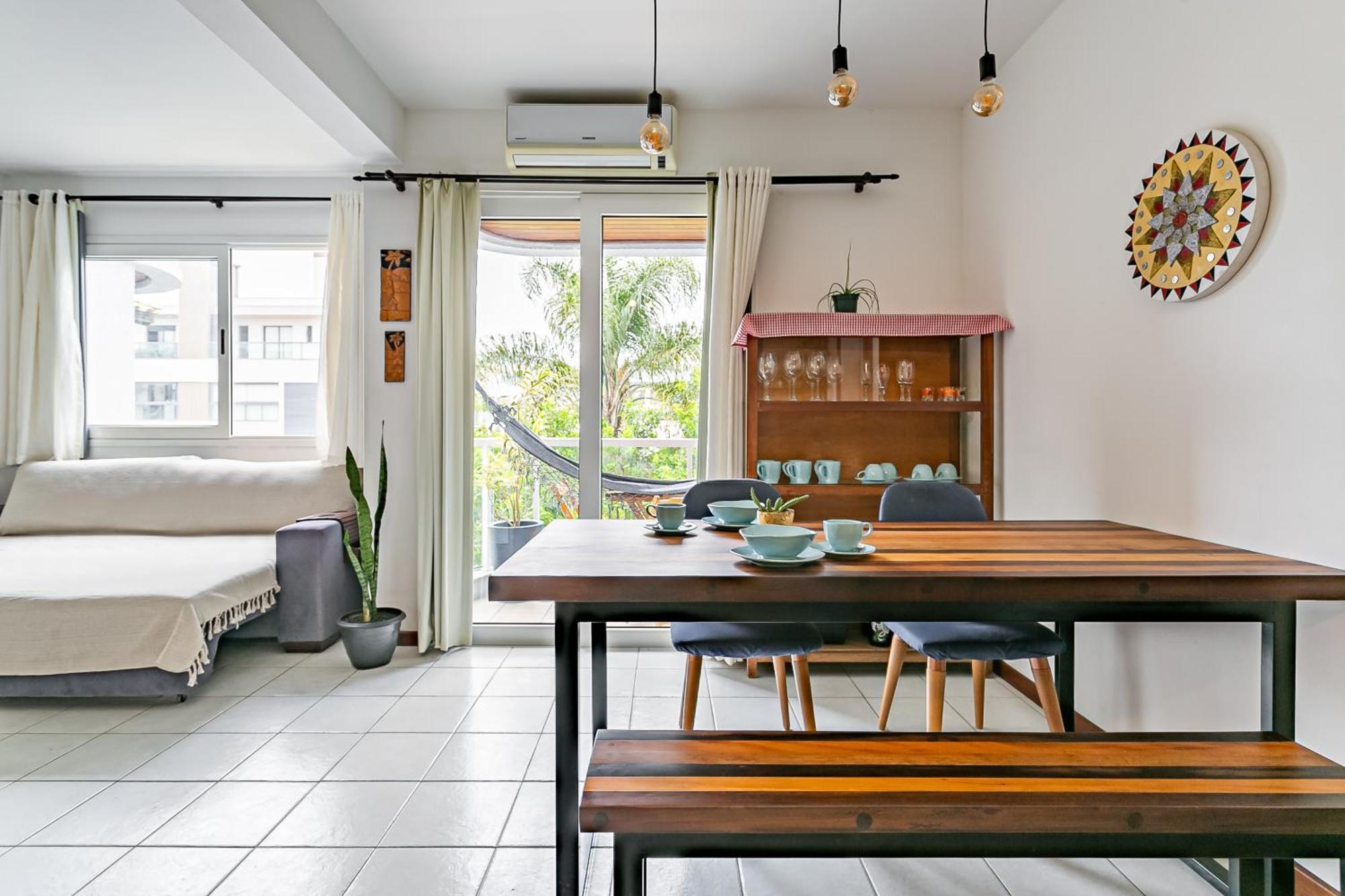 Apartamento Top No Novo Campeche, Completo, Luminoso, A 50 M Da Praia Florianopolis Bagian luar foto