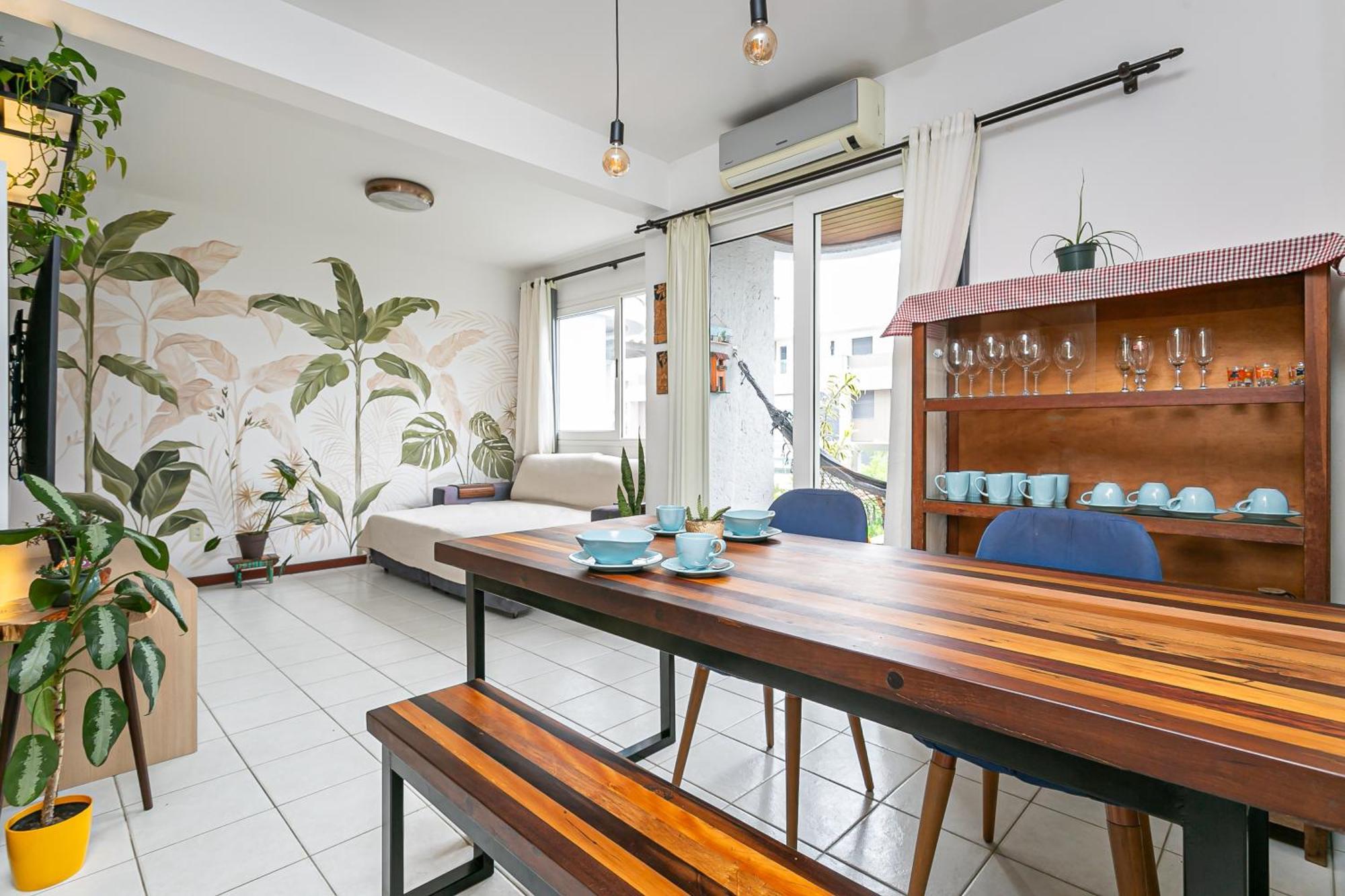 Apartamento Top No Novo Campeche, Completo, Luminoso, A 50 M Da Praia Florianopolis Bagian luar foto